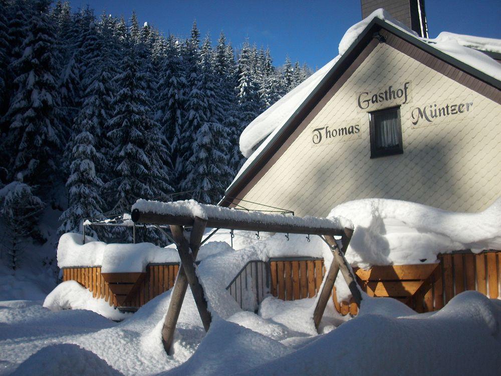 Gasthof Thomas Muentzer Steinheid Extérieur photo
