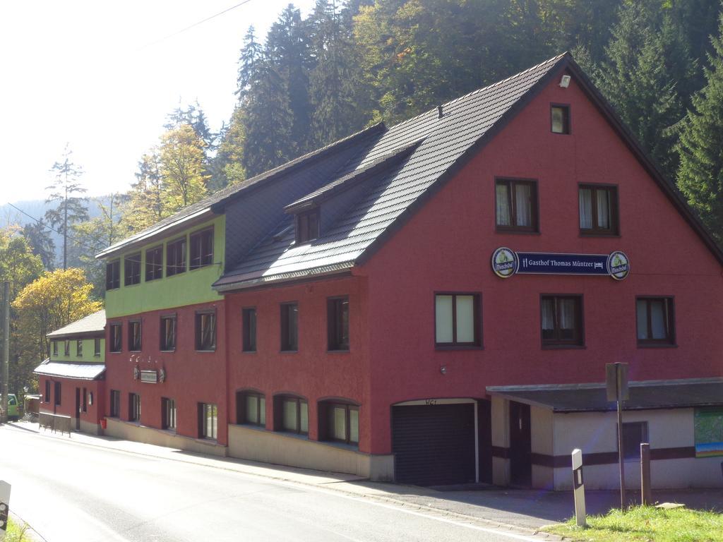 Gasthof Thomas Muentzer Steinheid Extérieur photo